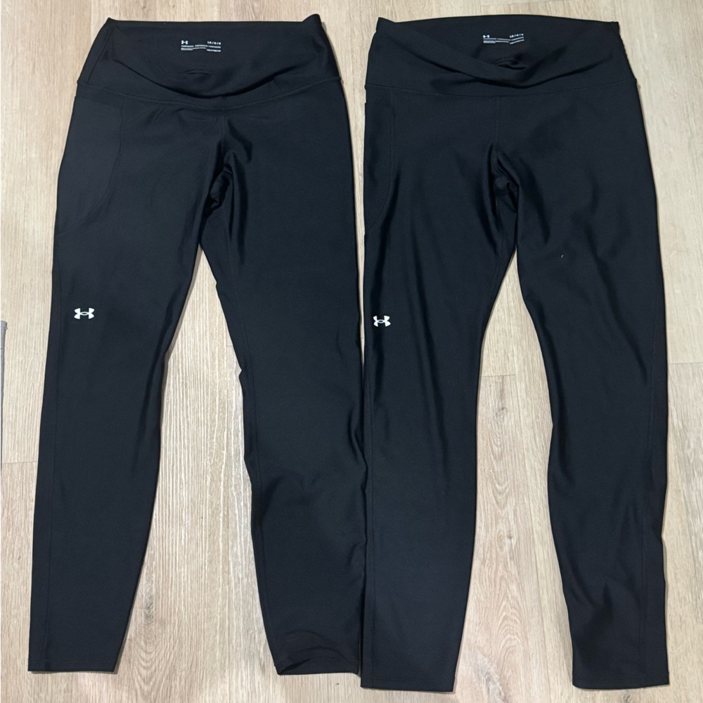 UnderArmour HeatGear Black Compression Leggings